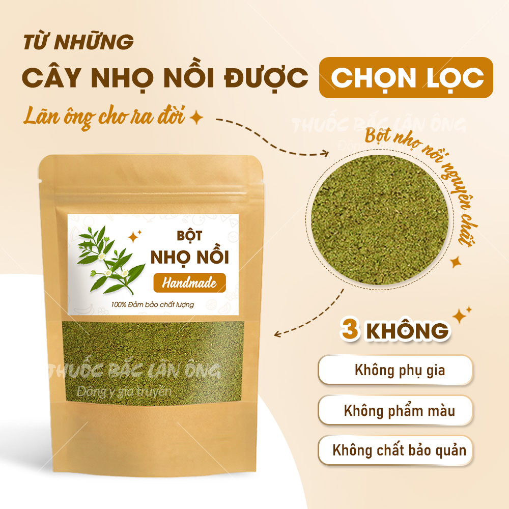 Bột nhọ nồi 500g (Cỏ mực)