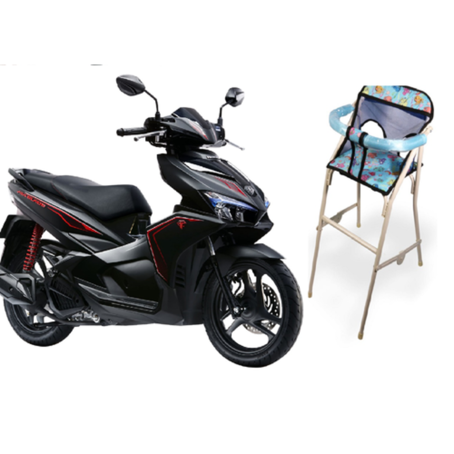 Ghế sắt ngồi xe ga