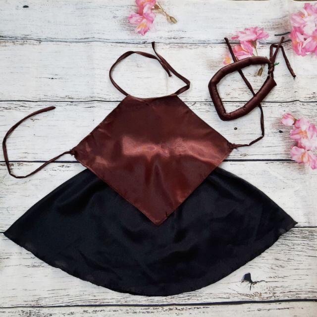 Váy cho bé gái mang TẾT - Yếm Lụa Đào Truyền Thống Cho Bé Từ 3 - 6 Tuổi Kèm Mấn Đội Đầu, Chất Lụa Mềm Không Gây Xót Da Bé, Mang Được 2 Mặt, Hàng May Tay Thủ Công (Tặng 01 khẩu trang xô)