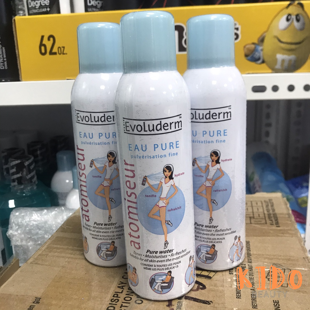 Evoluderm Atomiseur Eau Pure 150ml |400ml