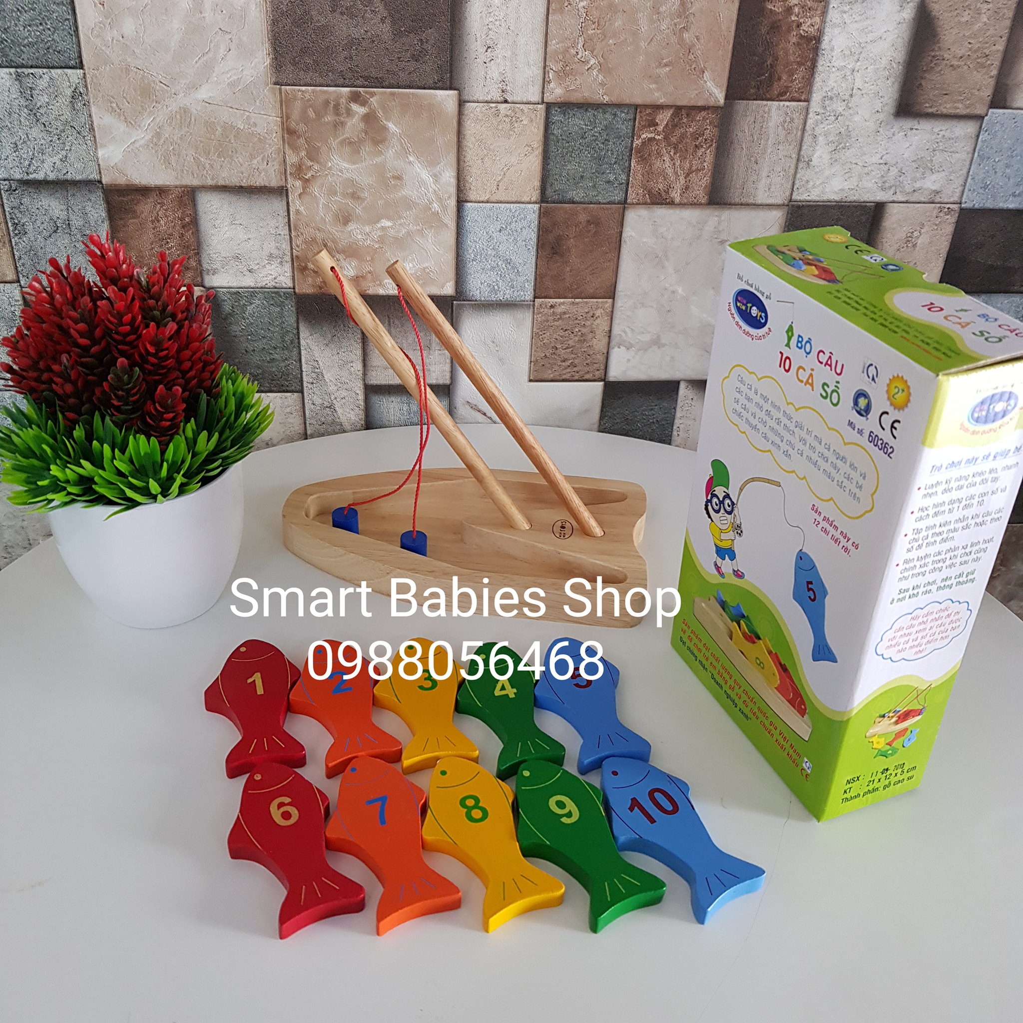 [Hoàn tiền 10%]Câu 10 Cá Số Winwintoys