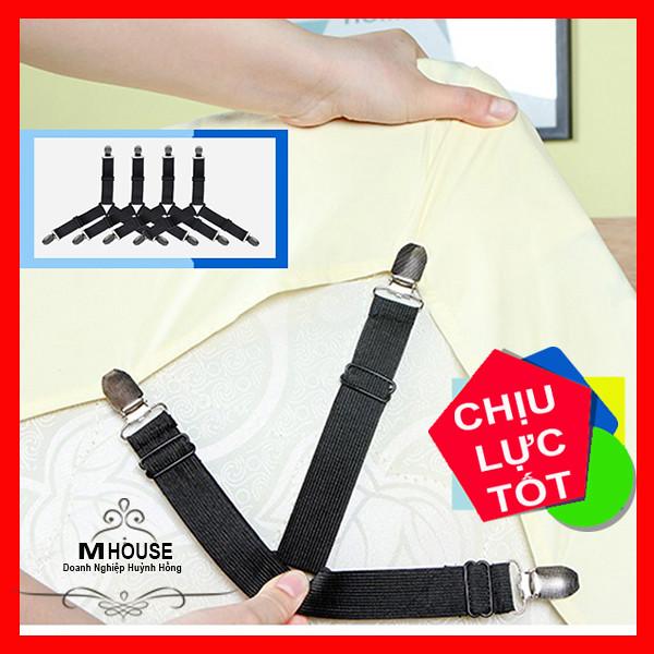 Adjustable Triangle Bed,Fasteners Sheet Adjustable Crisscross Bed. Fitted Sheet Straps Suspenders Gripper Storage Holder Fastener Clip