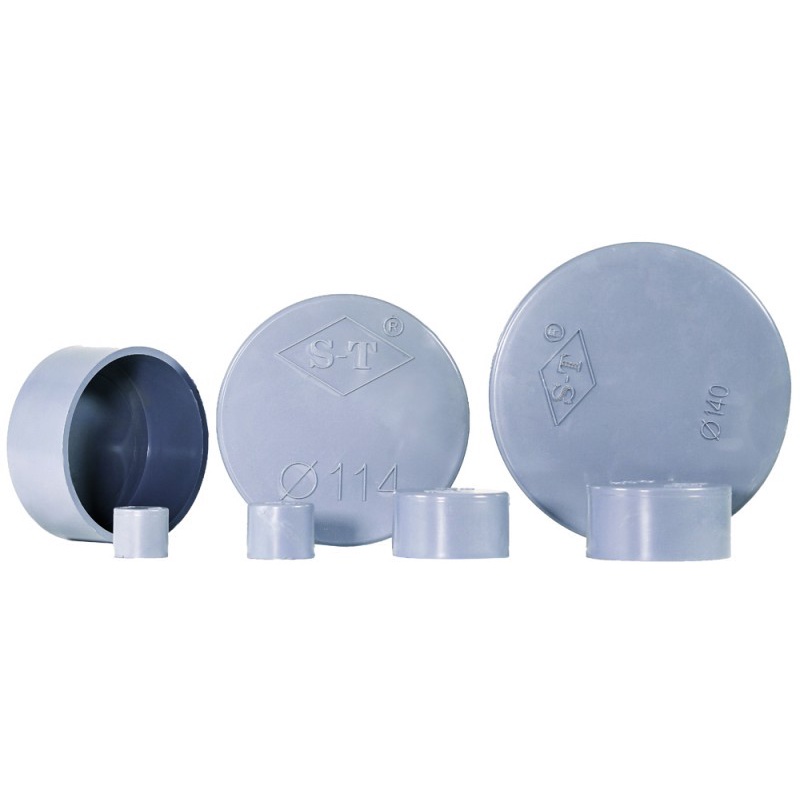 Nắp bịt, Bít ống PVC phi 60, 76, 90, 114,140 ST đủ kích cỡ