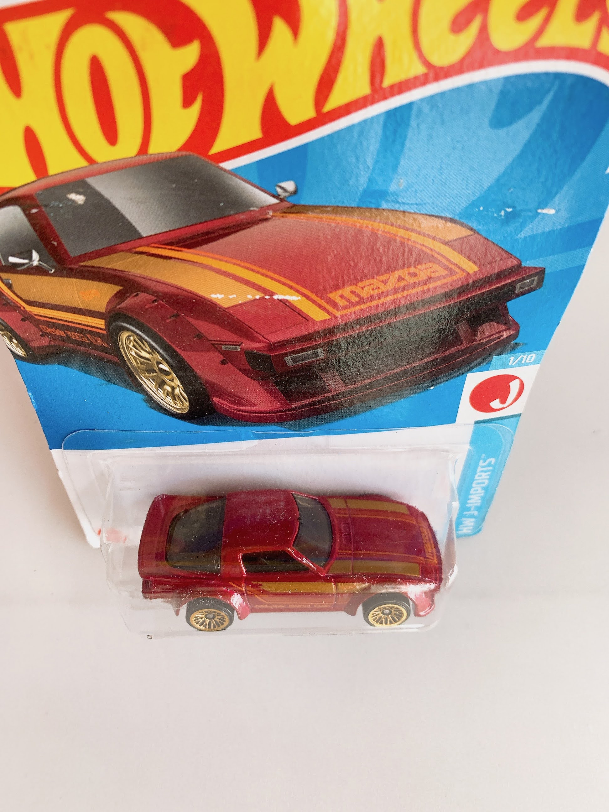 Xe Mô Hình Chính Hãng HotWheels - Mazda RX-7 (G)