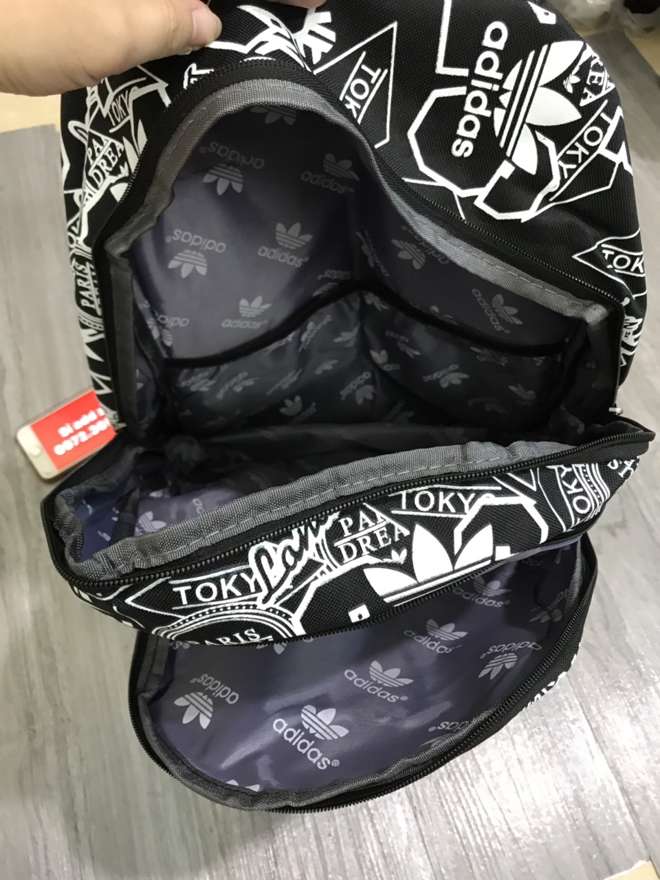 Balo Makes it chất liệu polyester hàng Quảng Châu dày đẹp