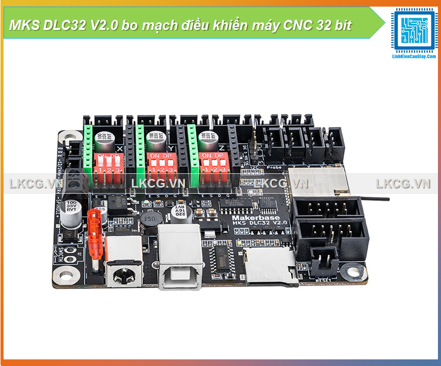 Mks dlc32 v2.0 bo mạch điều khiển máy cnc 32 bit.