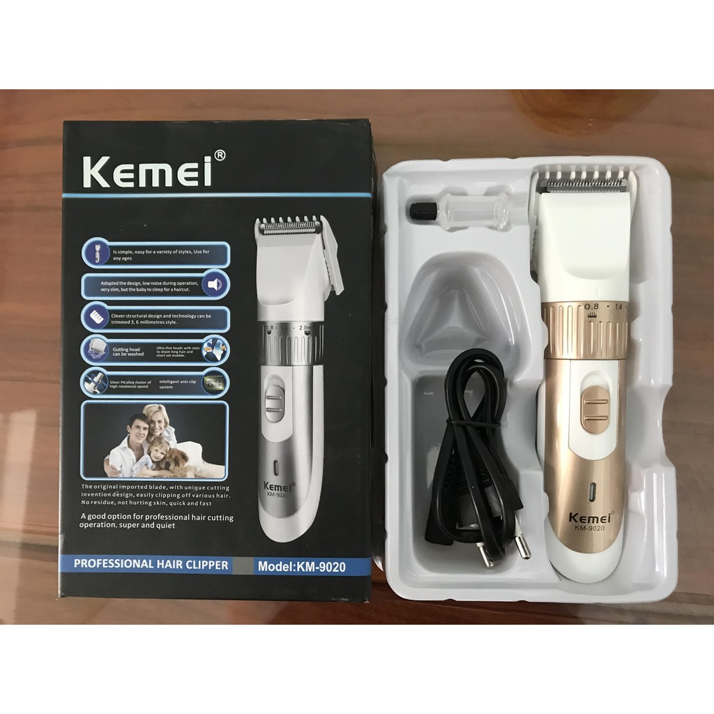 Tông đơ cắt tóc sạc điện KEMEI KM-9020