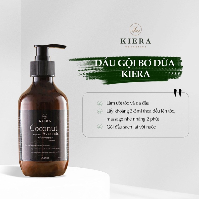 Kiera Combo Phục Hồi Tóc Và Serum Dưỡng Mi