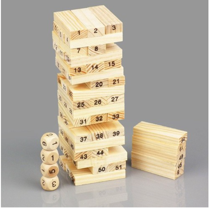 BỘ CHƠI RÚT GỖ LOẠI TO (CAM KẾT HÀNG LOẠI 1)