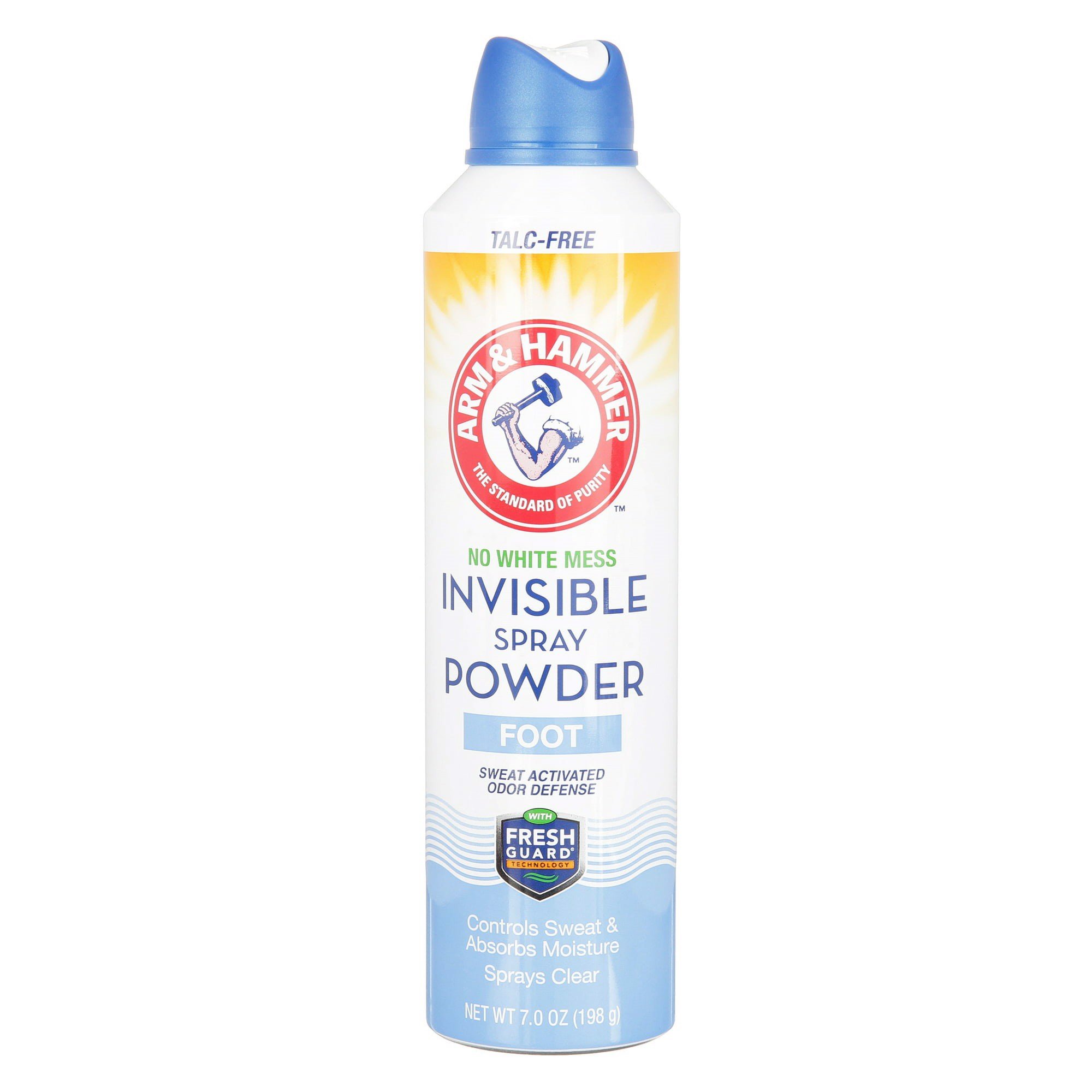 Xịt khử mùi hôi chân - Arm & Hammer Invisible Spray Foot Powder Mỹ