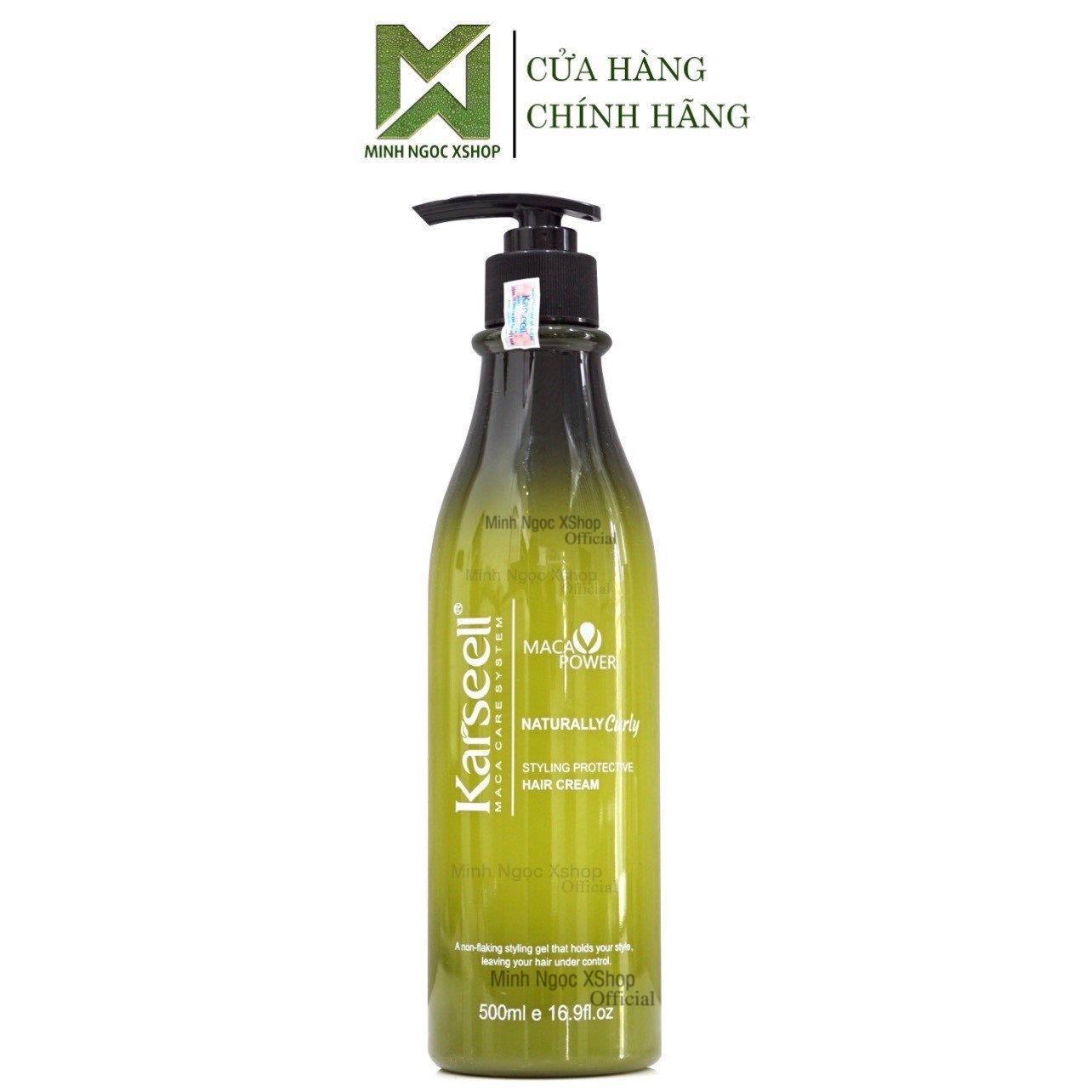 Gel tạo kiểu tóc uốn Karseell Naturally Curly 500ML