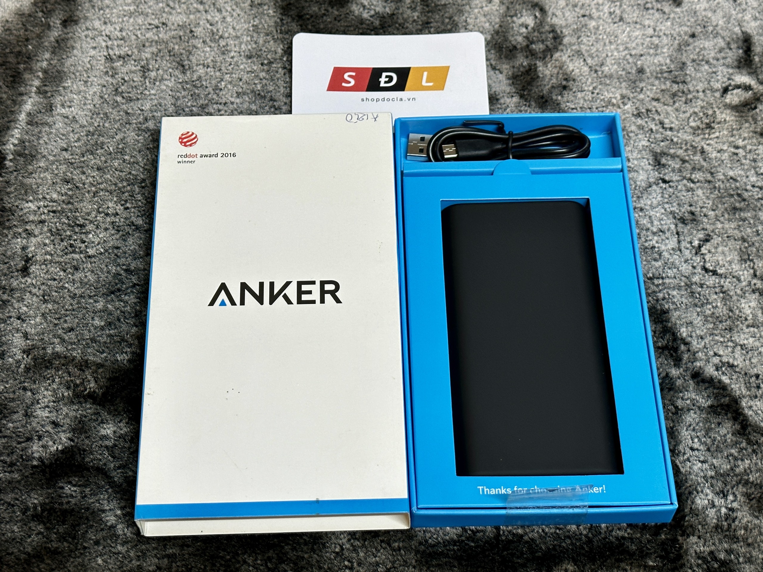 Pin sạc dự phòng Anker PowerCore Slim 5000 A1250