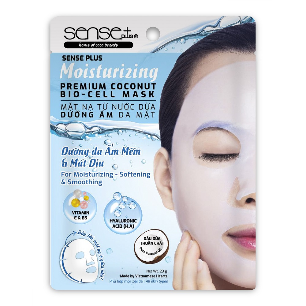 Moisturizing Premium Coconut Bio-Cell Mask Sense Plus