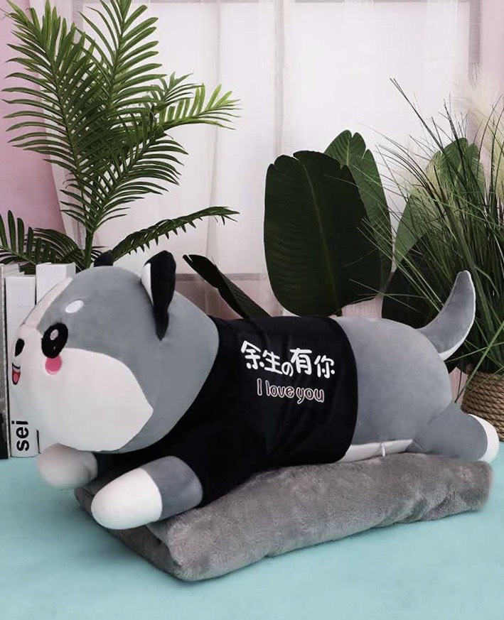 Bộ chăn gối Hà Mã, Voi, Khủng Long Ghome