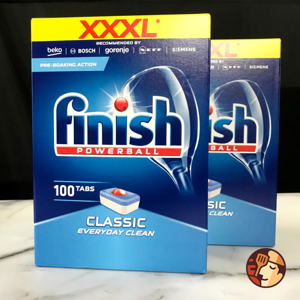 Viên Rửa Bát Finish Đức 110 viên - Dùng cho Máy rửa bát