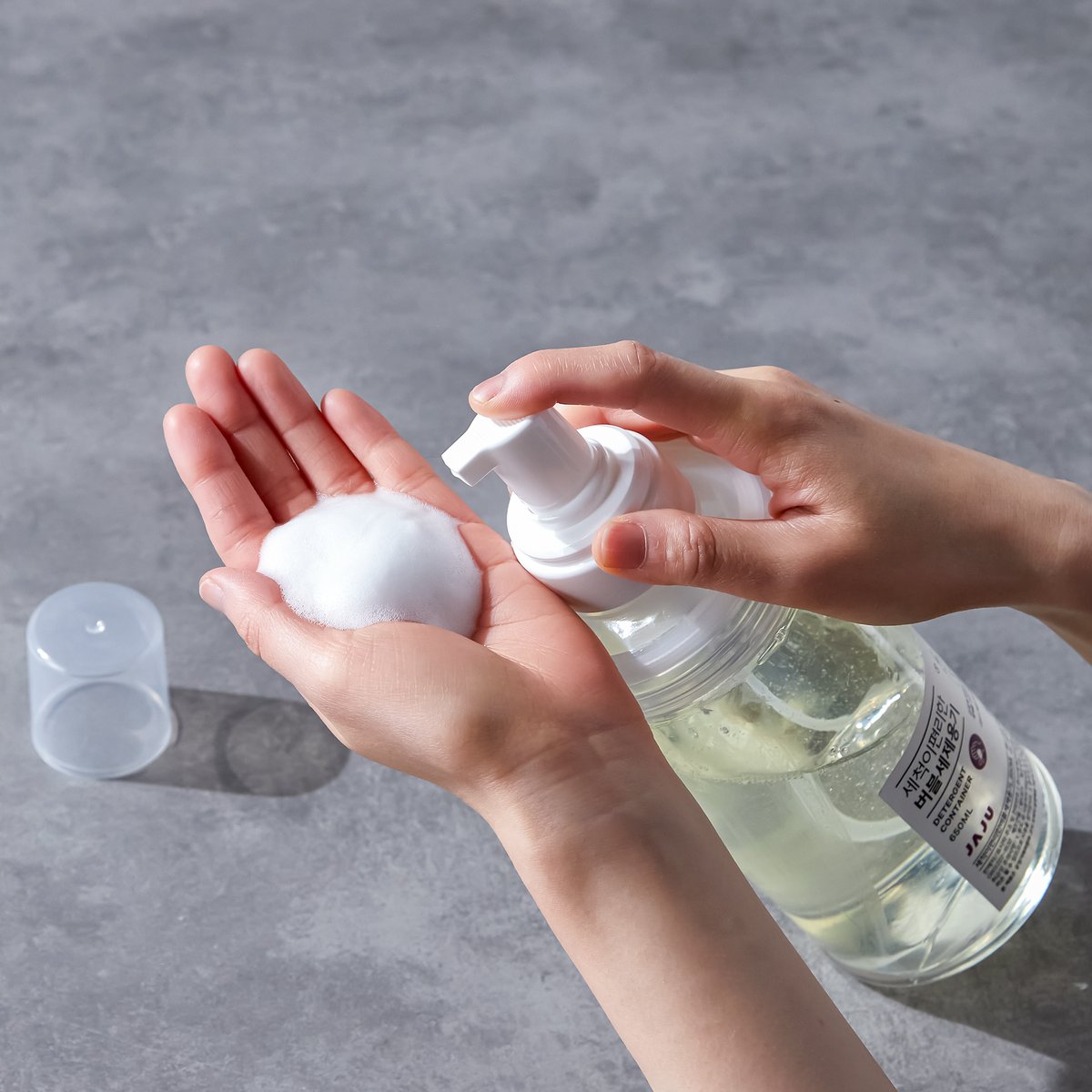 Bình đựng dung dịch tẩy rửa vòi tạo bọt - JAJU