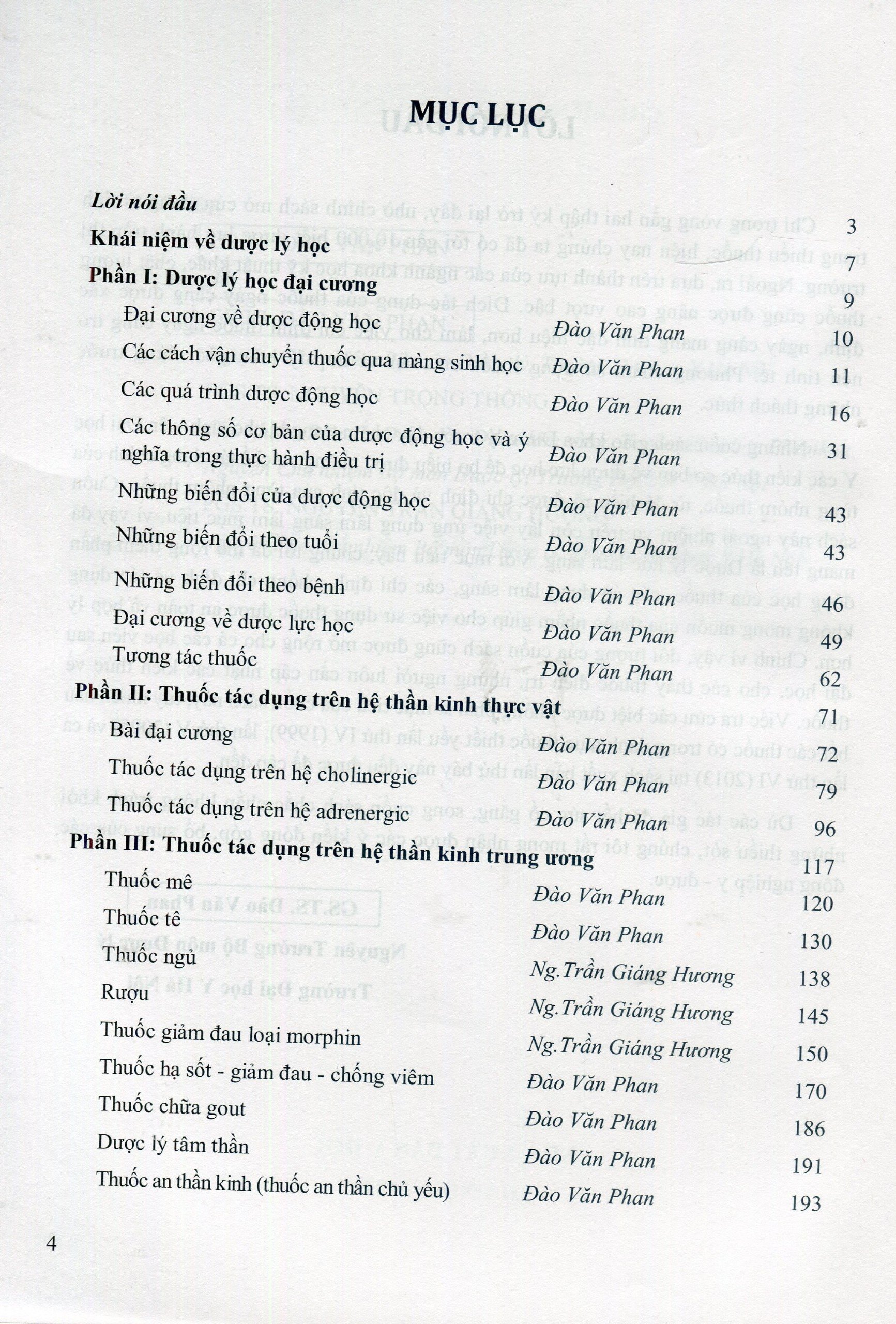 Sách - Dược lý học Lâm sàng
