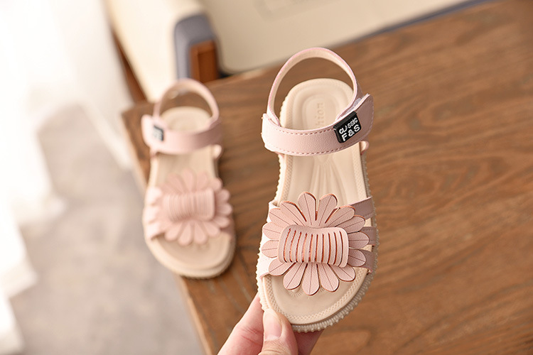 Giày sandal hoa xinh cho bé gái ES001