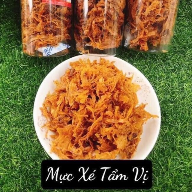 Mực xé tẩm vị hủ pet 300g