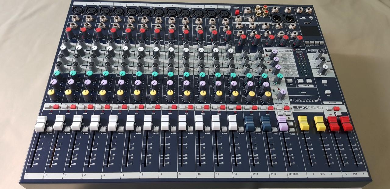 [HCM]Mixer SoundCraft EFX 12/2 Bluetooch USB