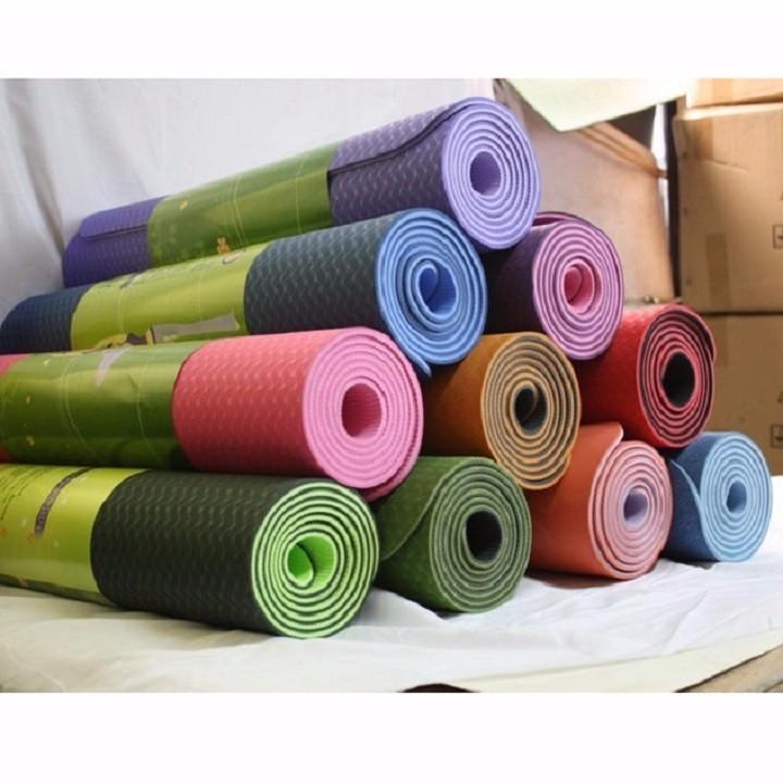 thảm tập yoga 2 mặt - thảm tập yoga