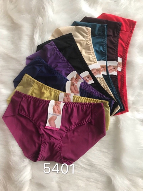 Combo 10 quần lót nữ voan trơn spring 5401