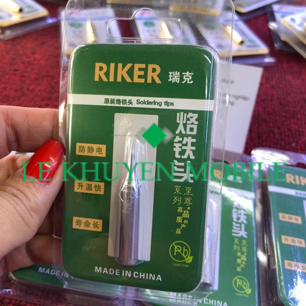 Mũi hàn cong Riker 900M-T-IS
