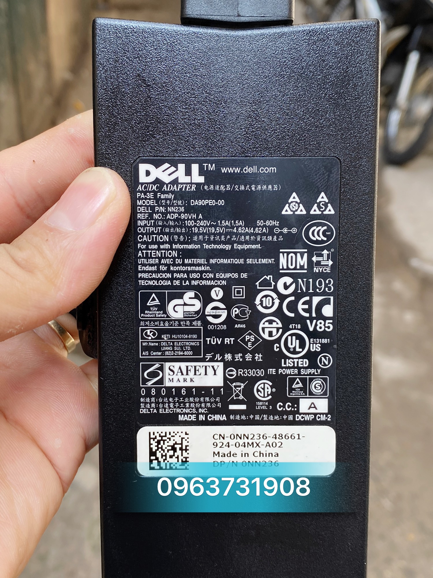 Sạc laptop Dell Latitude E6430 bản gốc Dell cung cấp