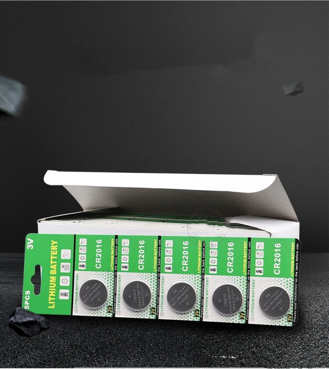 Vỉ 5 viên pin CR2016 Lithium Battery 3V ( GIÁ 5 VIÊN )