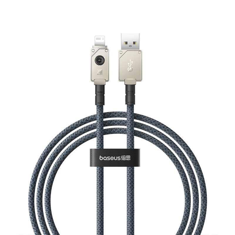 Cáp Sạc Baseus Unbreakable USB to Ln 2.4A | Sợi Aramid Chống Đứt, Chống Cháy, Công Nghệ Hàng Không
