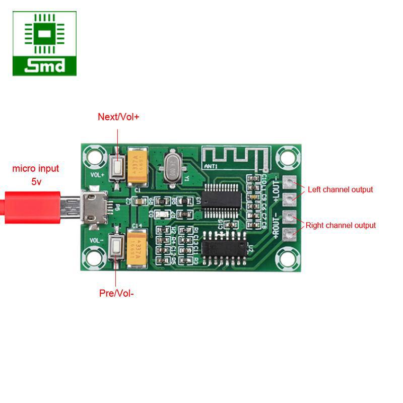 Mạch khuếch đại âm thanh PAM8403 + bluetooth XH-A151