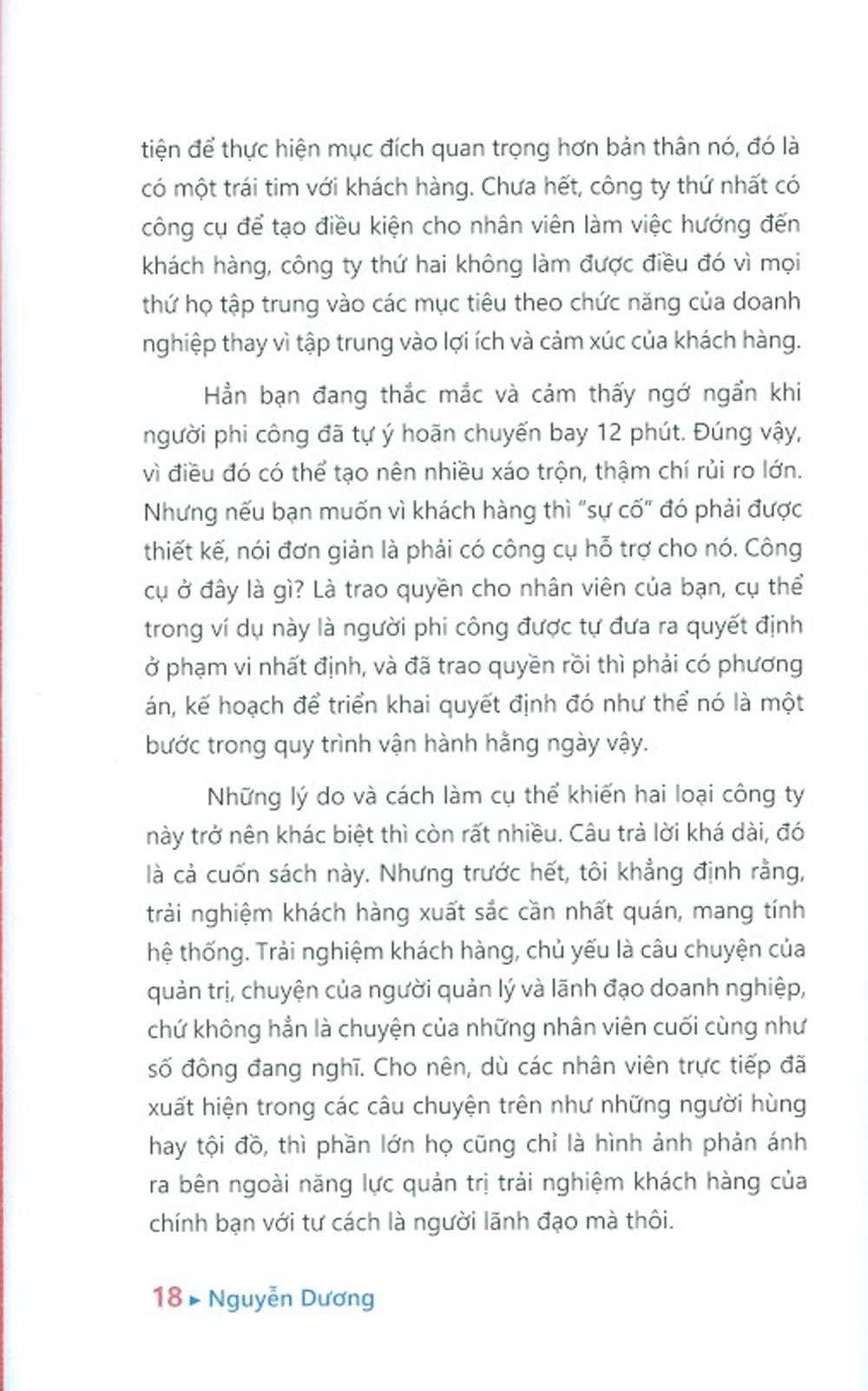 Trải Nghiệm Khách Hàng Xuất Sắc