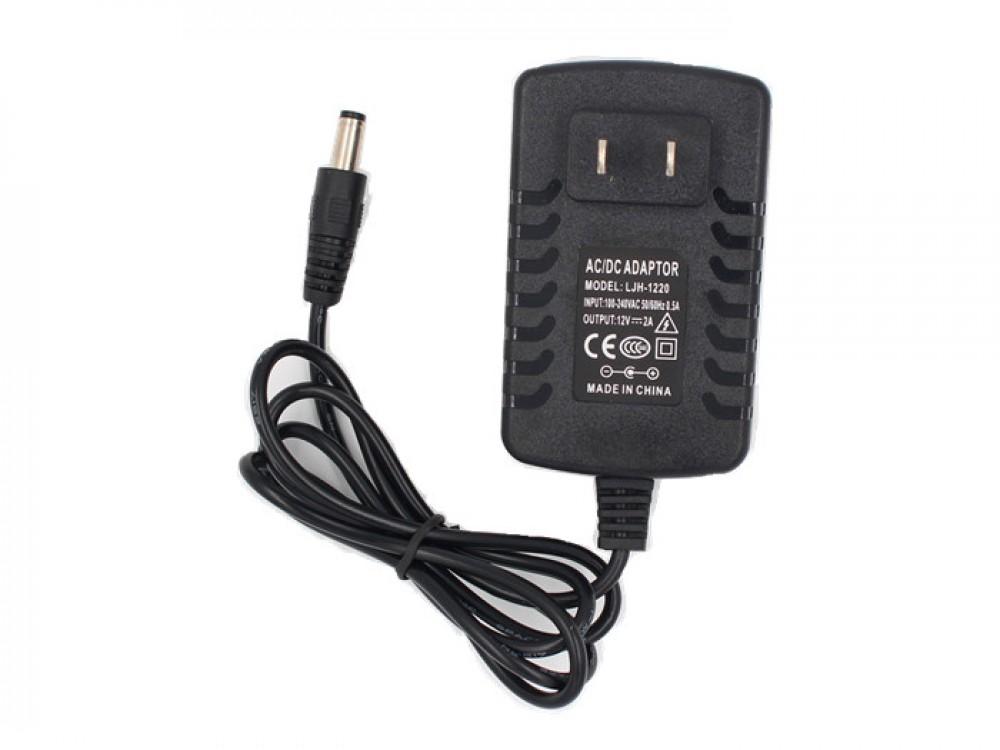 Adapter 12V-2A vỏ nhựa (DC)