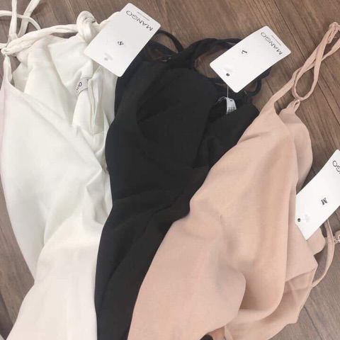 Váy 2 dây đũi xuông - Đầm trơn basic nữ CỰC XINH