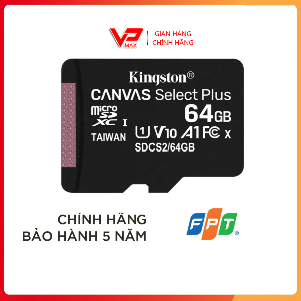 Thẻ Nhớ Micro SD Kingston 32GB 64GB tốc độ cao 100MB chuyên dùng cho điện thoại, camera