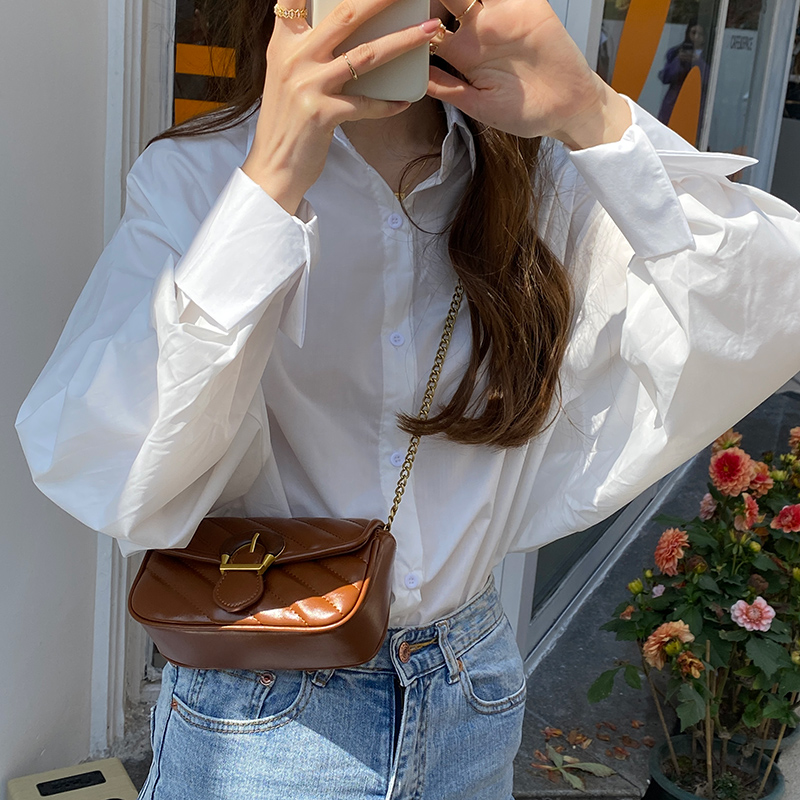 Túi Xách Messenger Nữ 3Mun Concept Phong Cách Đơn Giản, Đeo Chéo