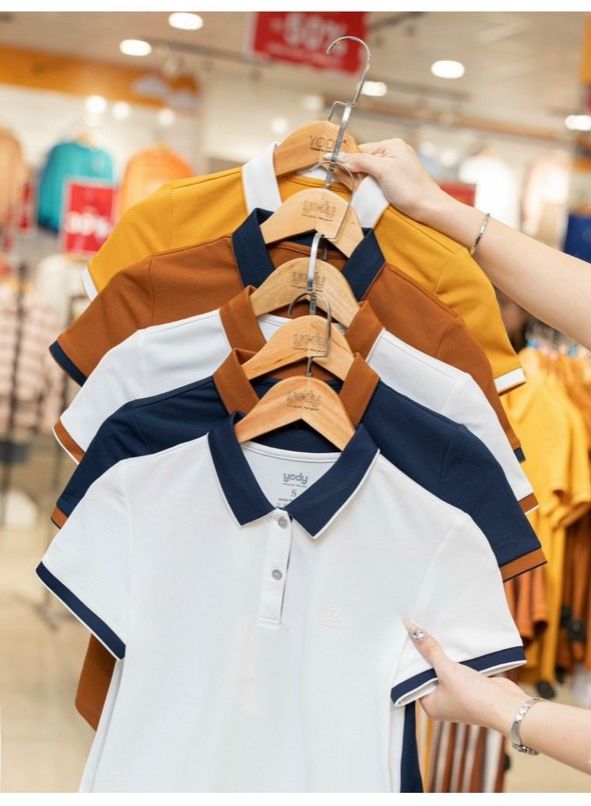 ÁO ĐÔI NAM NỮ POLO NỮ
