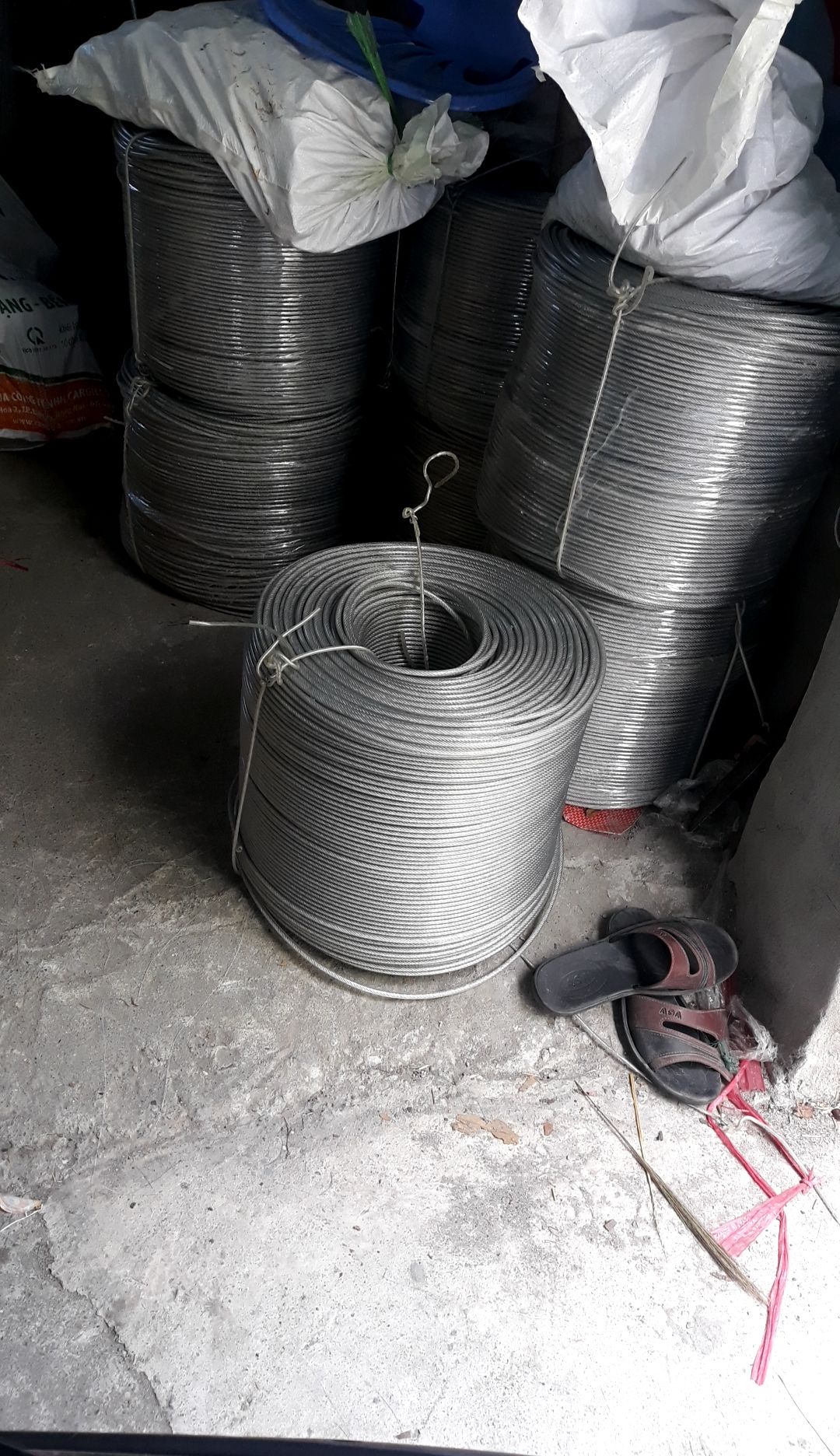 Dây Cáp D6 Thép bọc nhựa PVC