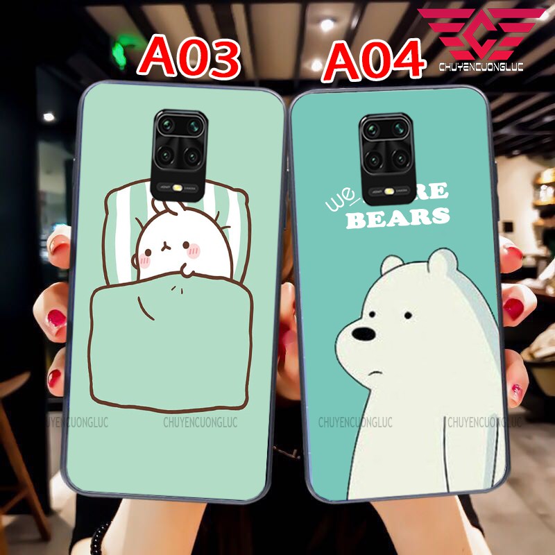 ỐP LƯNG XIAOMI REDMI NOTE 9S/ NOTE 9 PRO/ NOTE 9 PRO MAX IN HÌNH GẤU SIÊU DỄ THƯƠNG