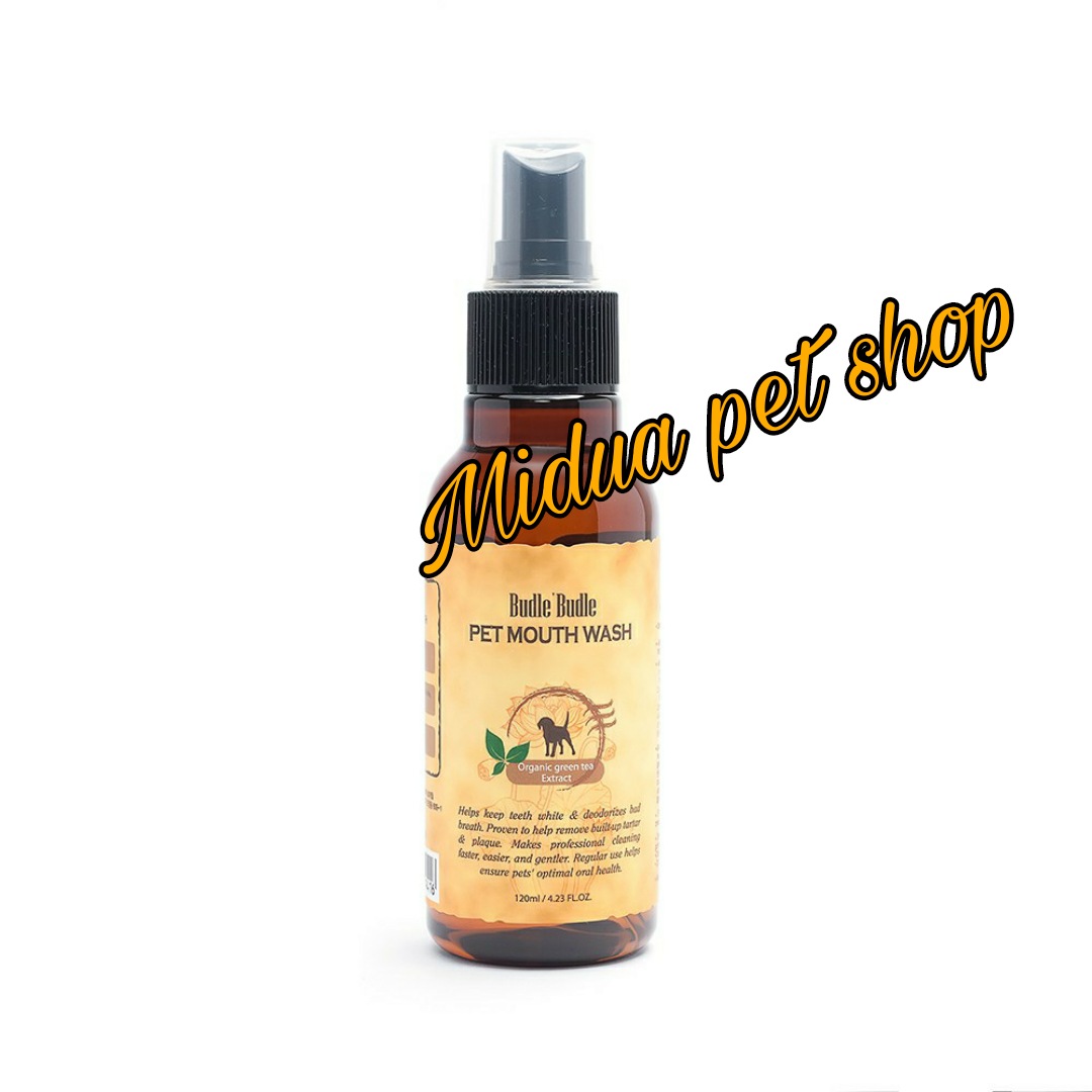 [Hoàn Tiền 10%] Xịt vệ sinh răng miệng cho chó 120ml