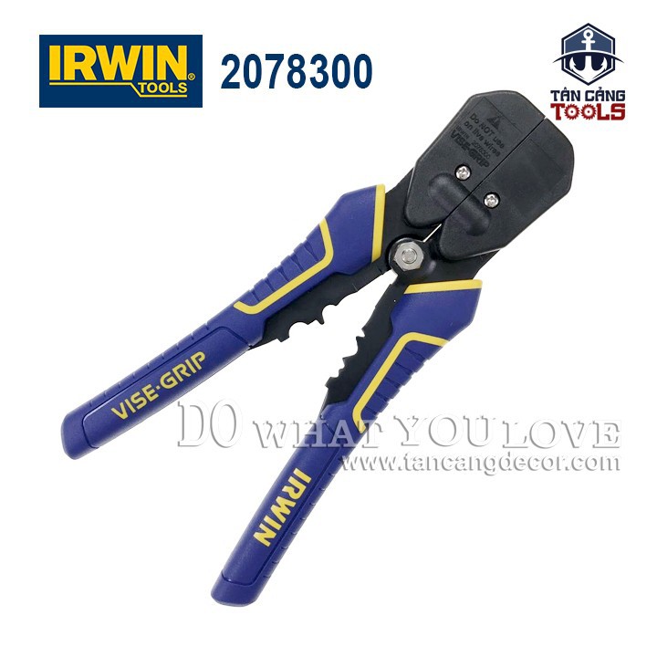 Kìm Tuốt Dây Điện Đa Năng 8 Inches Irwin Vise Grip 2078300