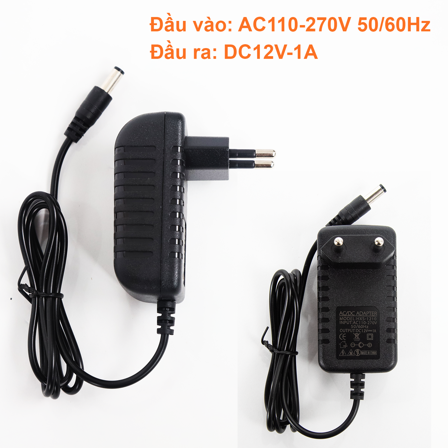 Nguồn adapter 12V-1A ,12V-2A , 12V-3A