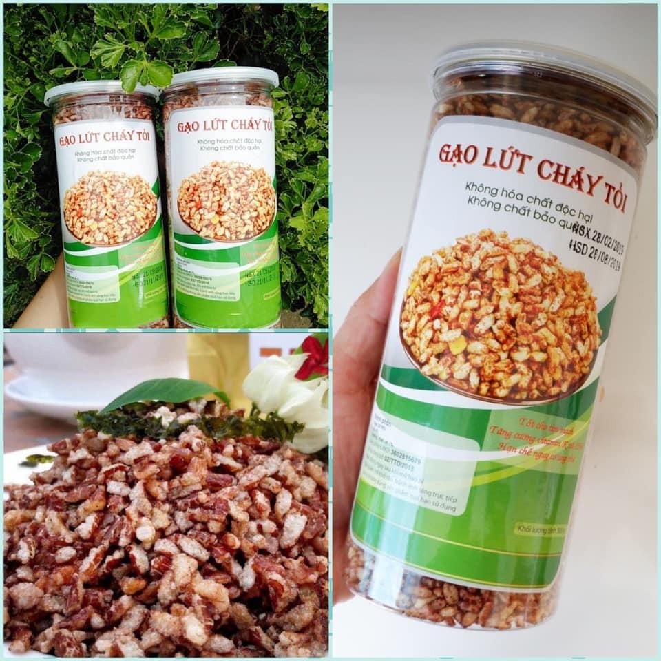 GẠO LỨT CHÁY TỎI - combo 2 hộp 300G