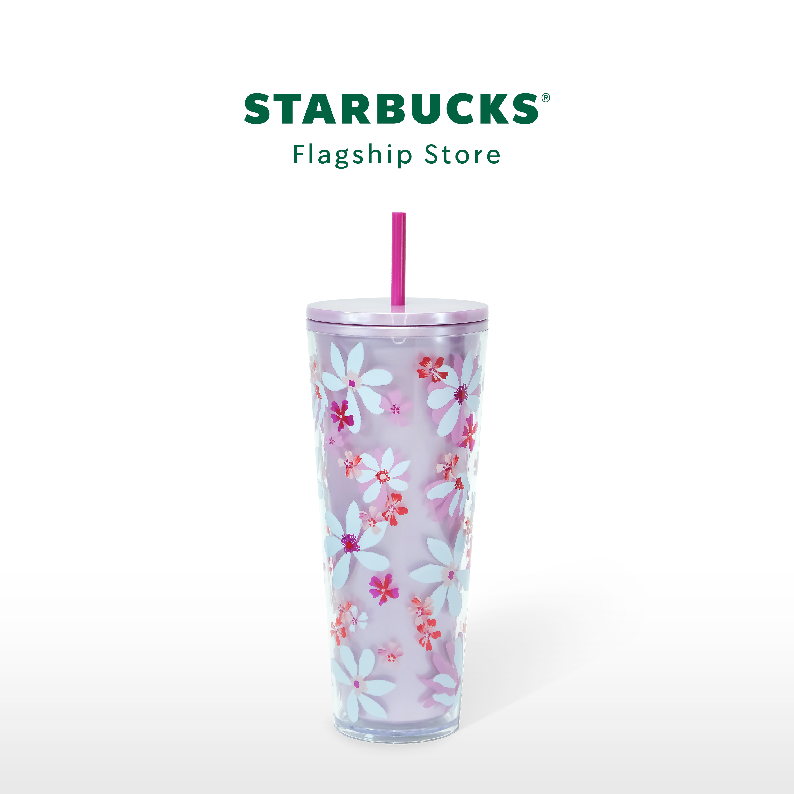 Ly Starbucks Cold Cup 24Oz (710ml) CHAIN FLW 24 MTRS DY