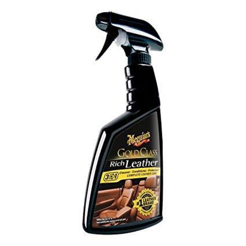 Dung Dịch Làm Sạch, Dưỡng, Bảo Vệ Nội Thất Da Xe Hơi Merguiars 3 in 1