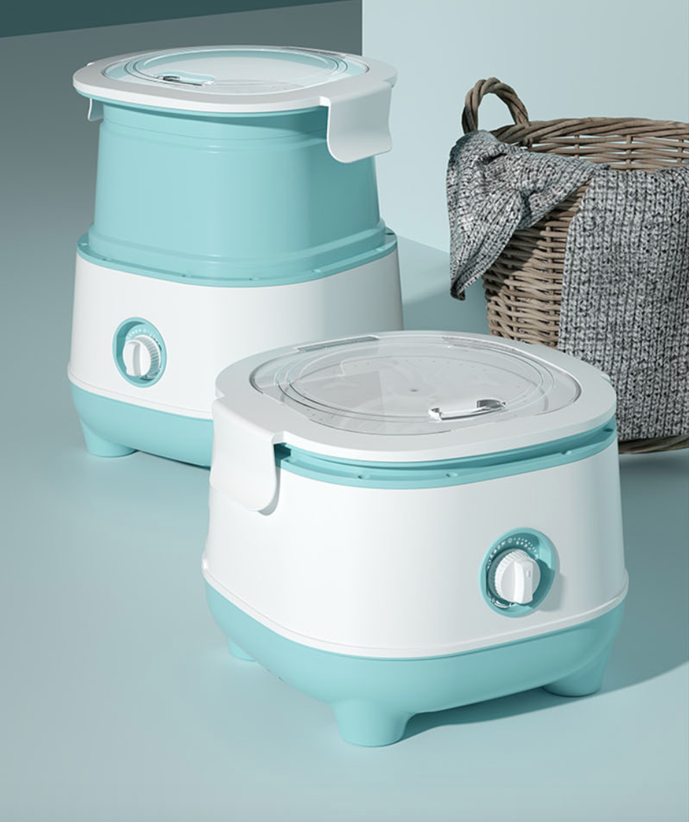 Home and garden - máy giặt 300w siêu mạnh laundry bucket gấp gọn