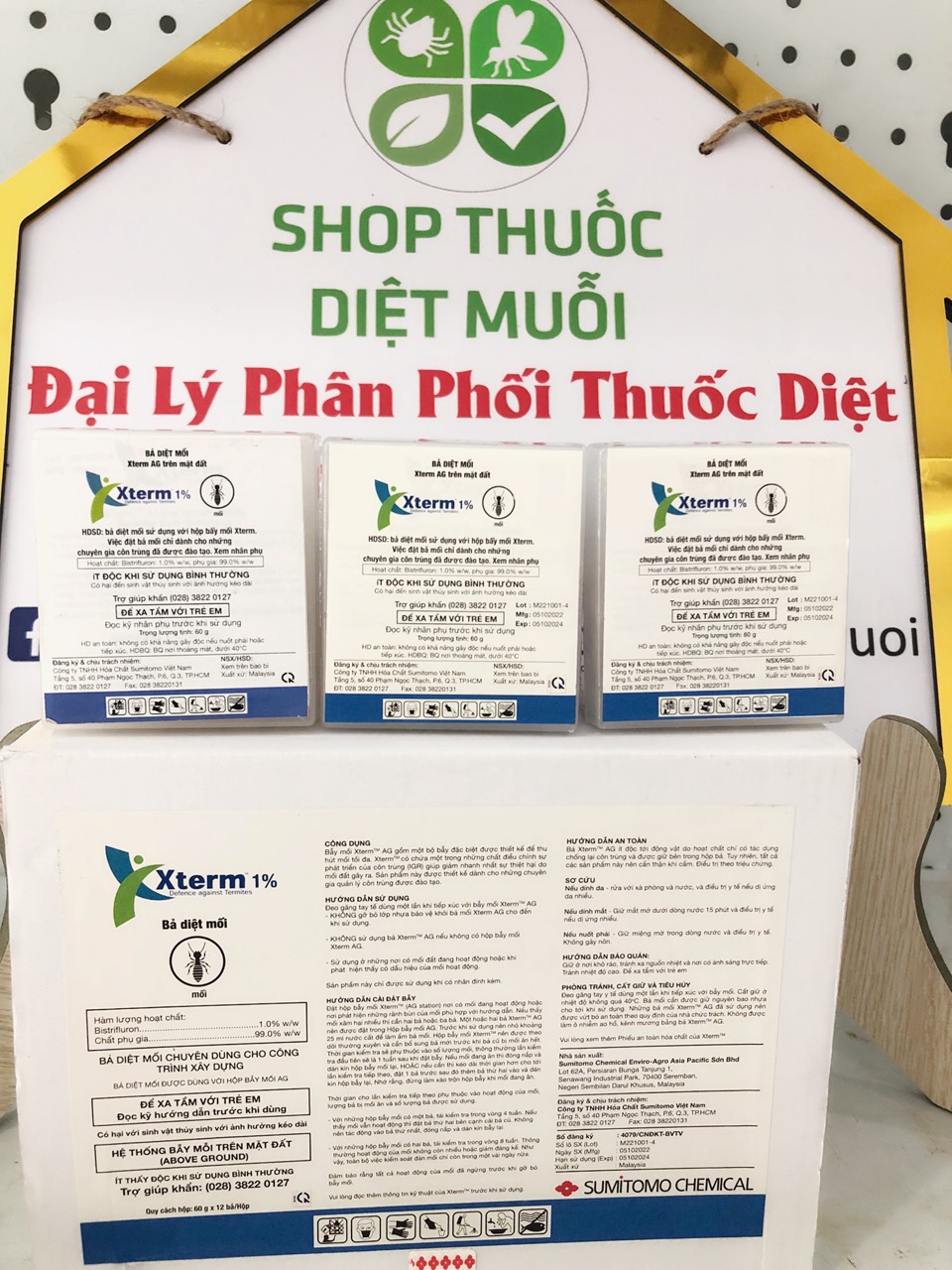 Bả diệt mối tận gốc Xterm Sumitomo Chemical ( Hàng nhập từ Nhật Bản )