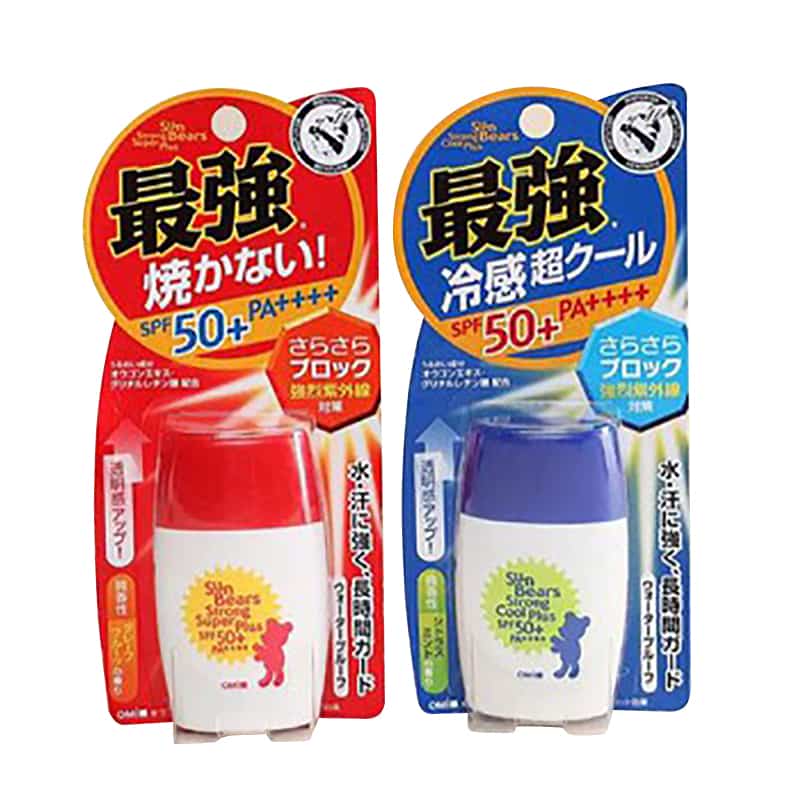 KEM CHỐNG NẮNG OMI SUNBEAR (DÒNG MÀU ĐỎ - HƯƠNG BƯỞI - CHAI 28ML)