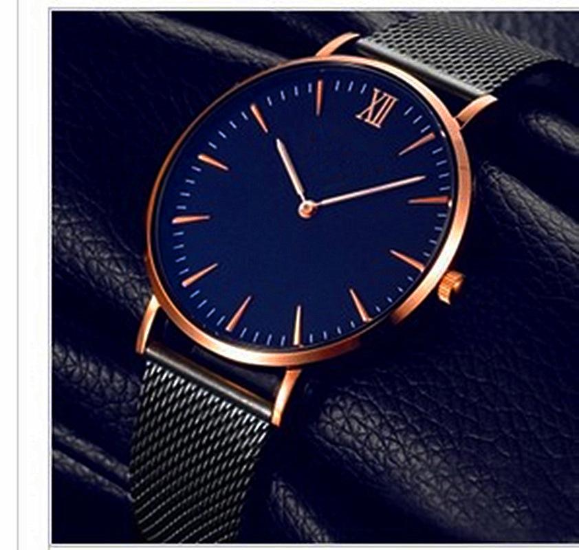 Đồng hồ nam dây lưới Geneve PKHRG005-3 (vàng hồng)