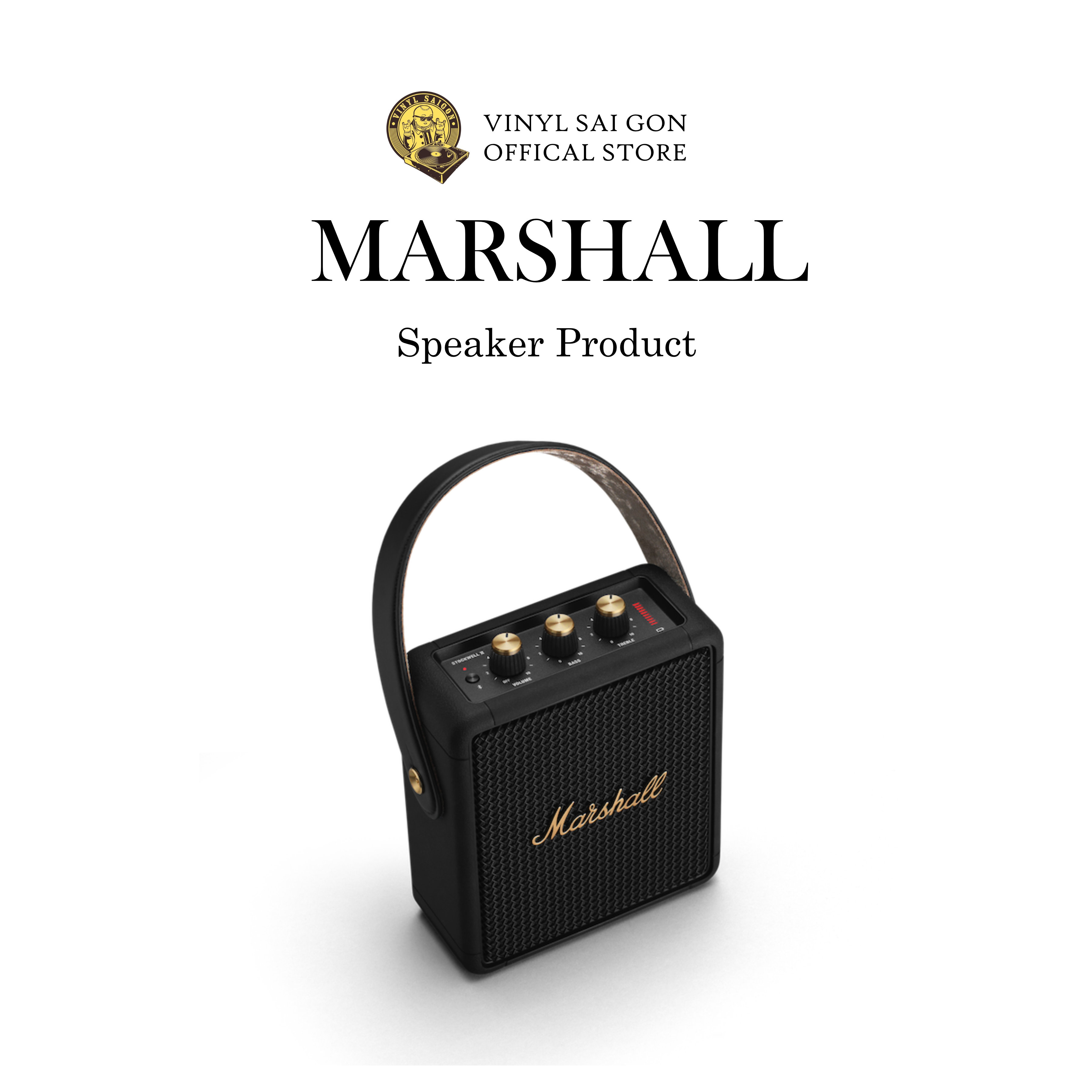 Loa di động marshall stockwell ii - bảo hành chính hãng 12 tháng